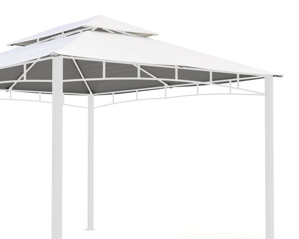 Dach Gartenpavillon GAZ 4 x 3 m beige
