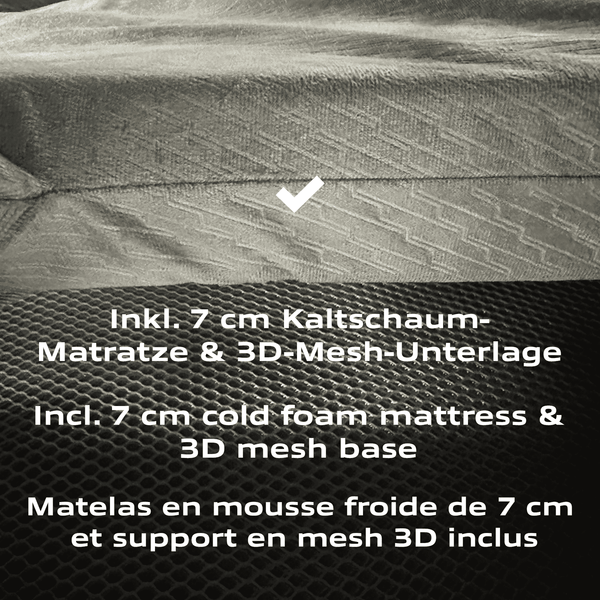 Dachzelt Hartschale Themis für 3 Personen - 165 cm