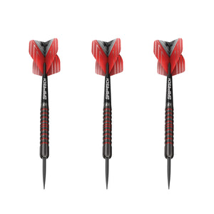 GOAT Podium Steeldart 20 g 3er Set schwarz/rot