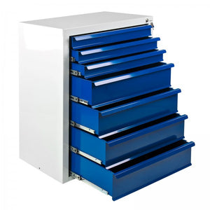 ADB Schubladenschrank 7 Schubladen, B 700 x T 435 x H 900 mm