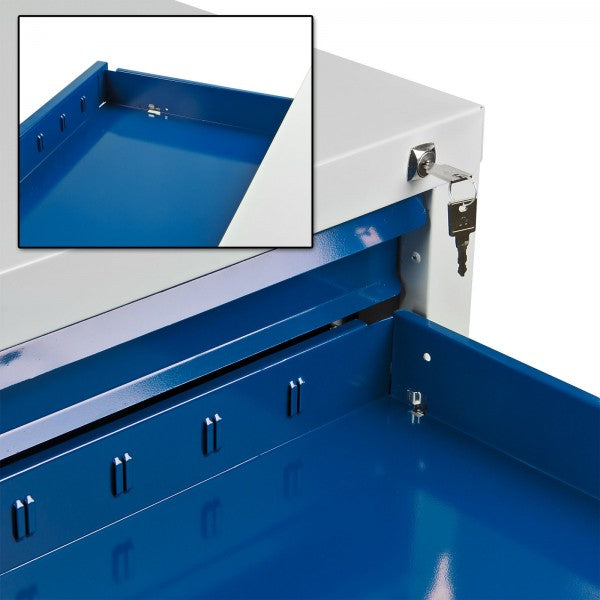 ADB Schubladenschrank 7 Schubladen, B 700 x T 435 x H 900 mm