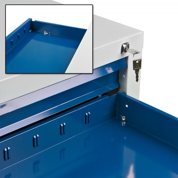 ADB Schubladenschrank 6 SL, Masse B 700 x T 435 x H 750 mm