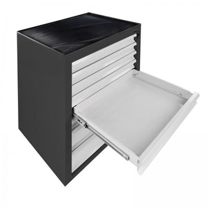 ADB Schubladenschrank, Anthrazit/Grau, BxTxH: 71x55x90 cm