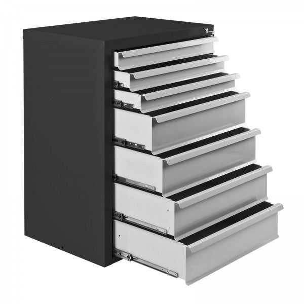 ADB Schubladenschrank 7 SL, B 700 x T 435 x H 900 mm