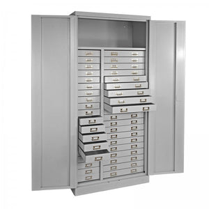 Meuble à tiroirs ADB à 40 tiroirs, H 1790 x L 800 x P 410 mm