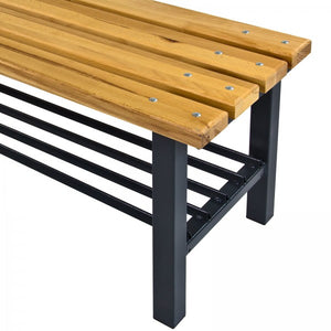 ADB Sitzbank mit Schuhrost 2000x400x420 mm