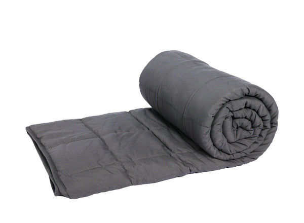 Decke Gewichtsdecke 9 kg grau