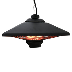 Decken Heizstrahler mit Fernbedienung & LED - 2000Watt
