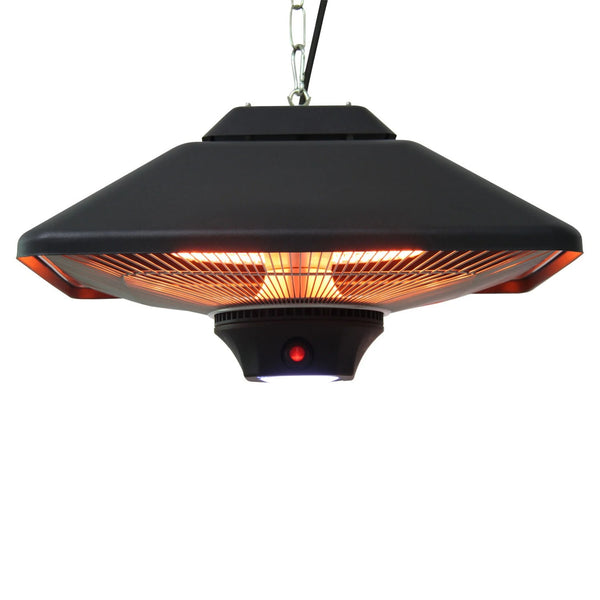 Decken Heizstrahler mit Fernbedienung & LED - 2000Watt