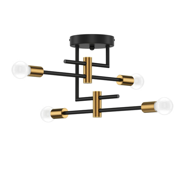 Deckenlampe ARCLINE gold/schwarz