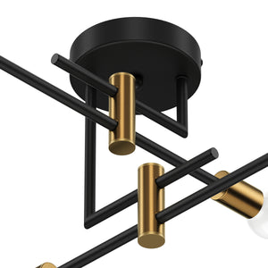 Deckenlampe ARCLINE gold/schwarz