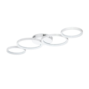 Deckenlampe LEGGERO 88 x 31 cm weiss