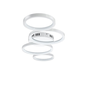 Deckenlampe LEGGERO 88 x 31 cm weiss