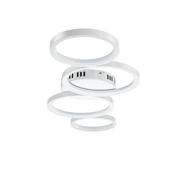 Deckenlampe LEGGERO 88 x 31 cm weiss