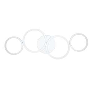 Deckenlampe LEGGERO 88 x 31 cm weiss