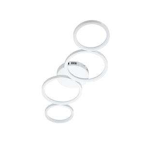 Deckenlampe LEGGERO 88 x 31 cm weiss
