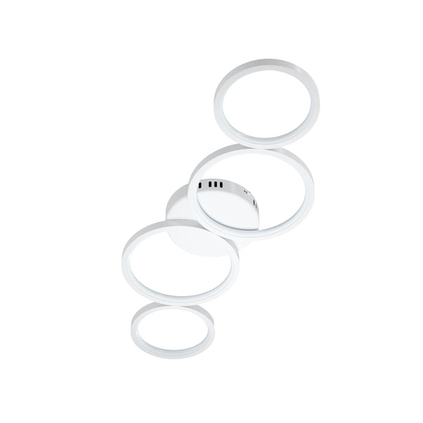 Deckenlampe LEGGERO 88 x 31 cm weiss