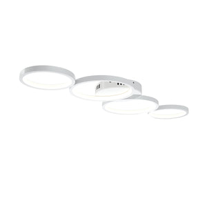 Deckenlampe LEGGERO 88 x 31 cm weiss
