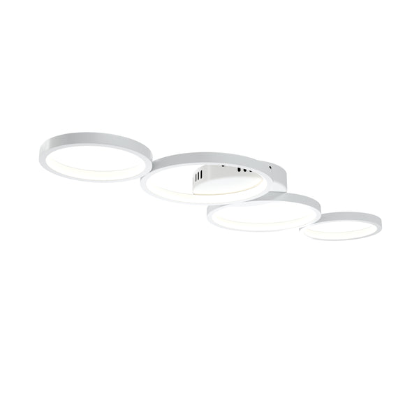 Deckenlampe LEGGERO 88 x 31 cm weiss