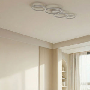 Deckenlampe LEGGERO 88 x 31 cm weiss
