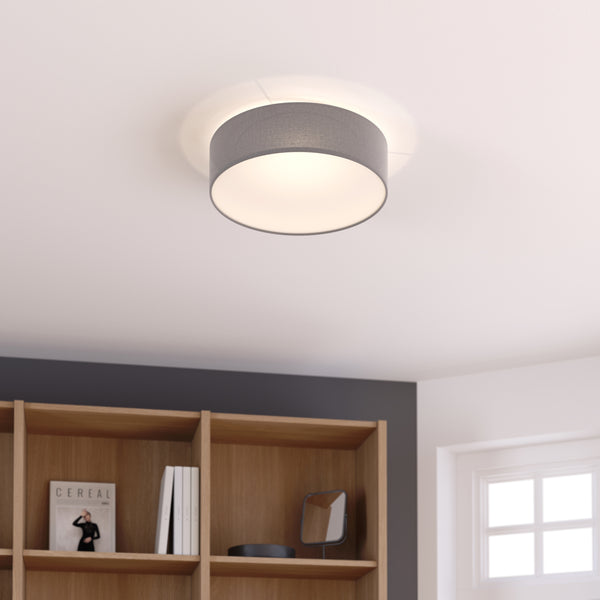 Deckenlampe LUMINA grau