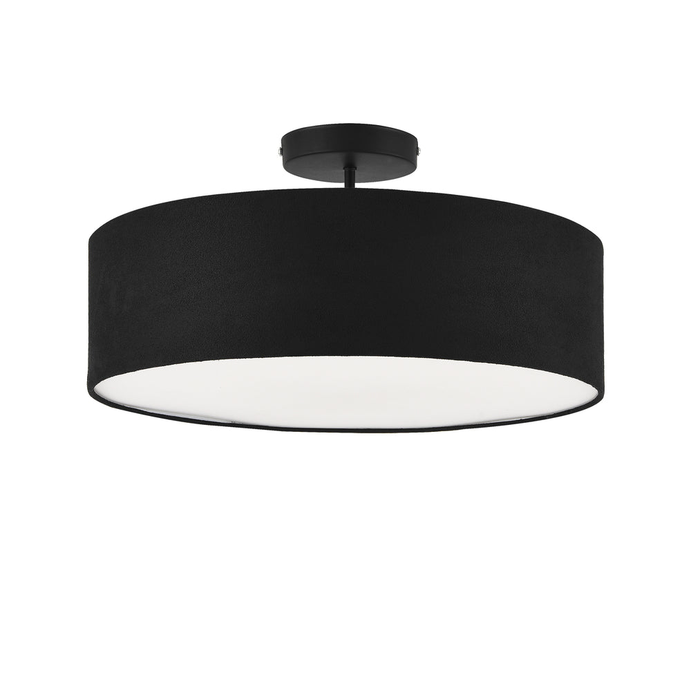 Lampada da soffitto/plafoniera Missouri 3xE27 Nero