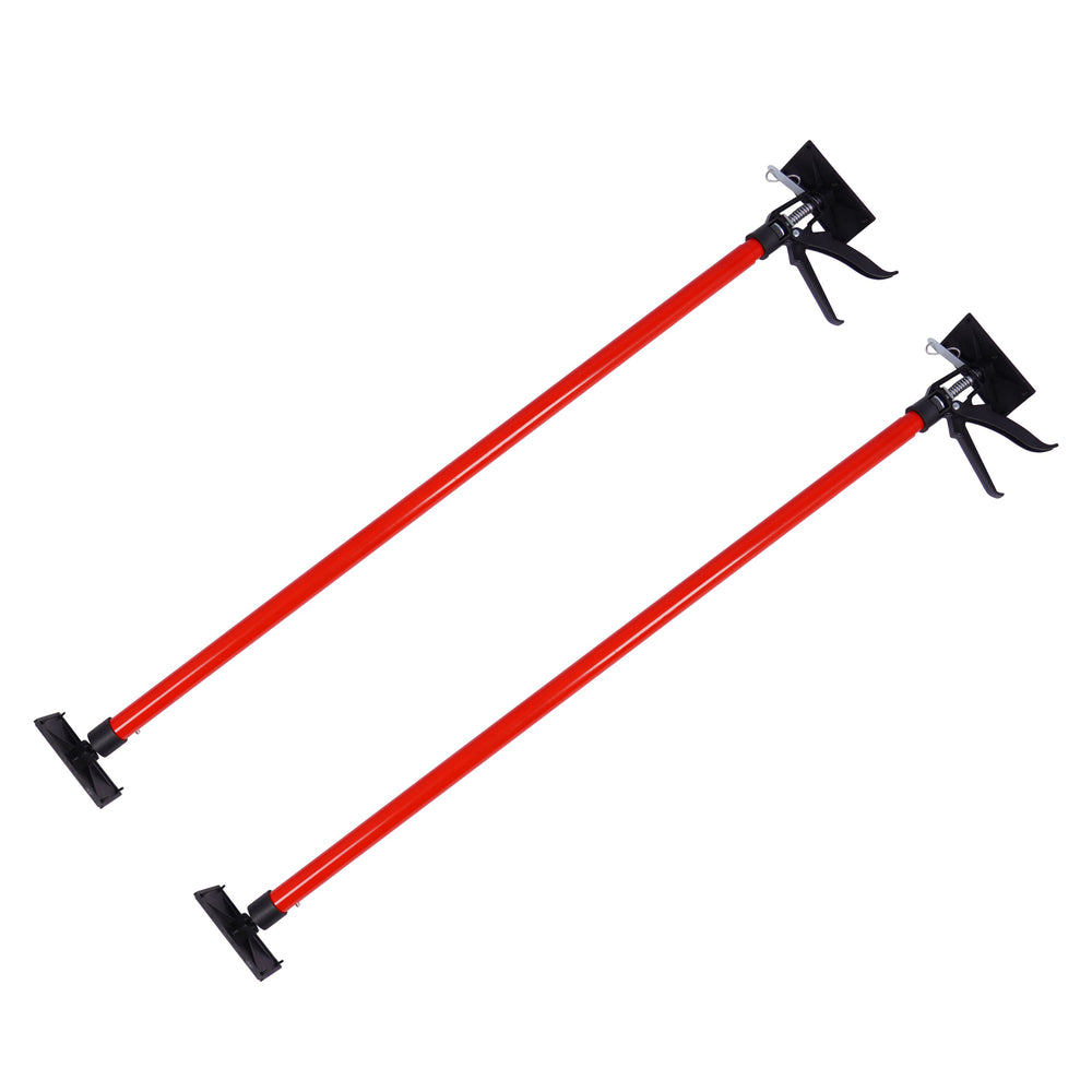 Ceiling support 115 - 290 cm, set of 2, red