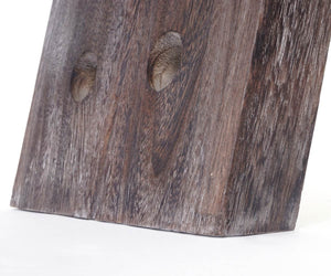 Deko-Rüttelbrett Weinregal für 20 Flaschen Shabby braun