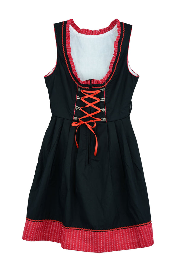 Dirndl dress, red, size 36
