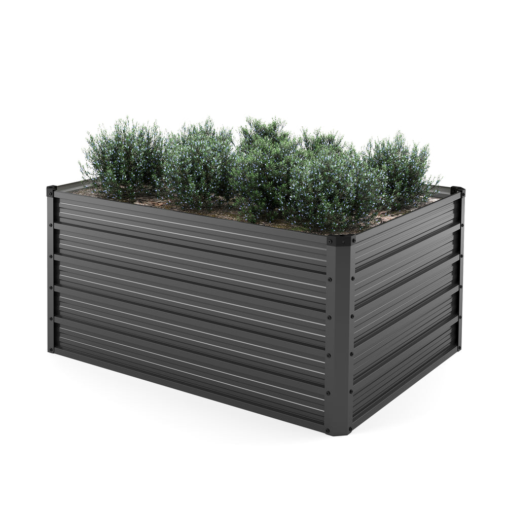 Raised garden bed, steel, 120 x 90 x 57 cm