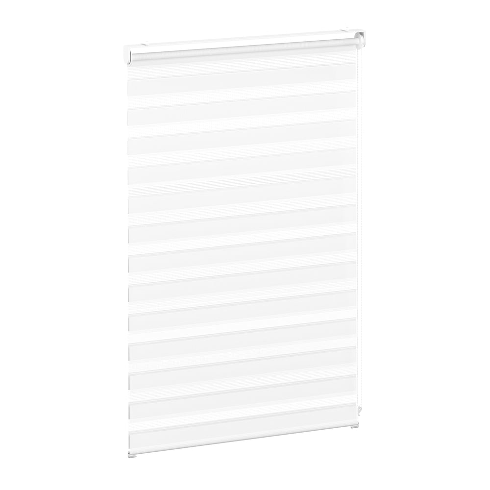 Doppelrollo DELHY 100 x 160 cm weiss