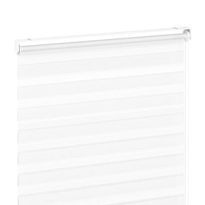Doppelrollo DELHY 100 x 160 cm weiss