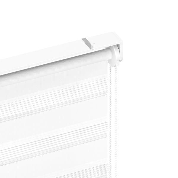 Doppelrollo DELHY 100 x 160 cm weiss
