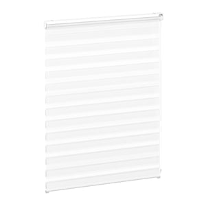 Doppelrollo DELHY 120 x 160 cm weiss