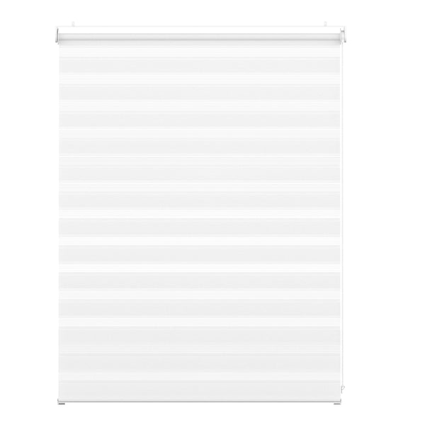 Doppelrollo DELHY 120 x 160 cm weiss