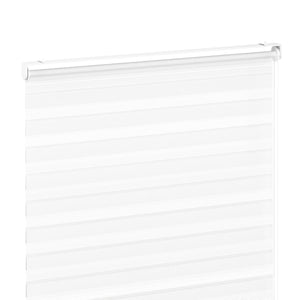 Doppelrollo DELHY 120 x 160 cm weiss