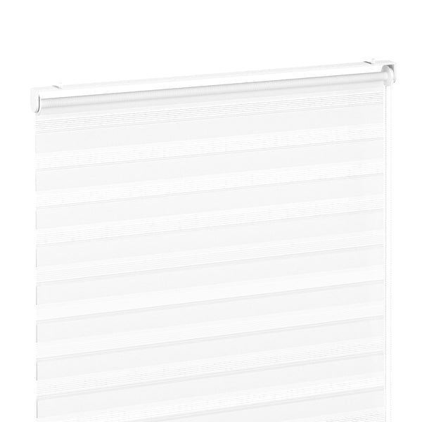 Doppelrollo DELHY 120 x 160 cm weiss