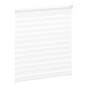 Doppelrollo DELHY 140 x 160 cm weiss