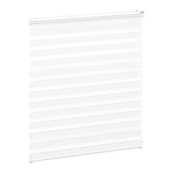 Doppelrollo DELHY 140 x 160 cm weiss