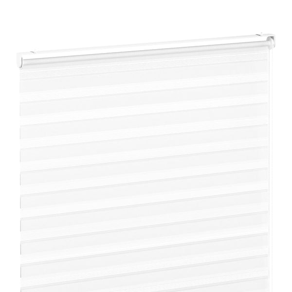 Doppelrollo DELHY 140 x 160 cm weiss