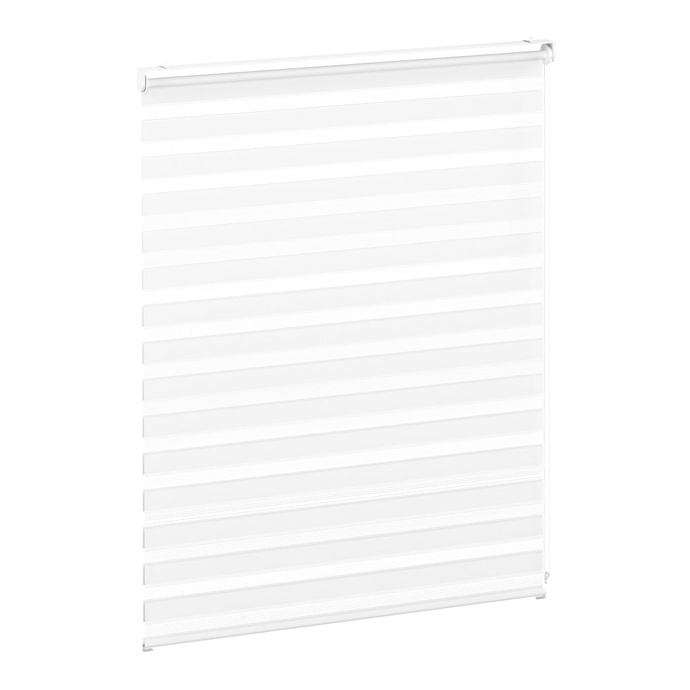 Doppelrollo DELHY 140 x 180 cm weiss