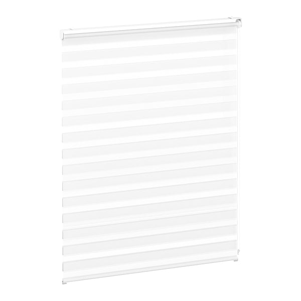 Doppelrollo DELHY 140 x 180 cm weiss
