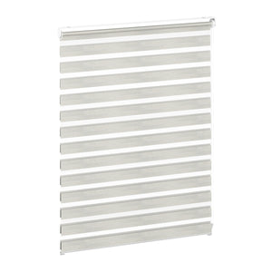 Doppelrollo PUNE 120 x 160 cm weiss