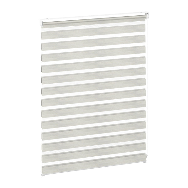 Doppelrollo PUNE 120 x 160 cm weiss