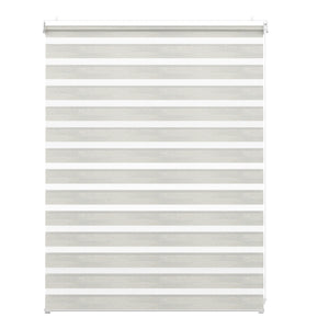 Doppelrollo PUNE 120 x 160 cm weiss