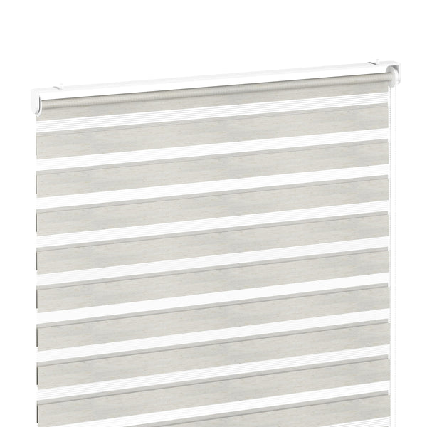 Doppelrollo PUNE 120 x 160 cm weiss