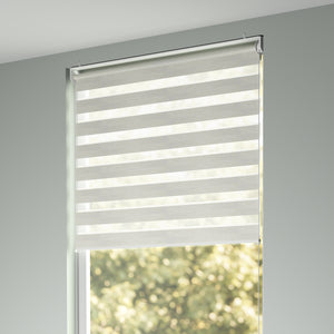 Doppelrollo PUNE 120 x 160 cm weiss
