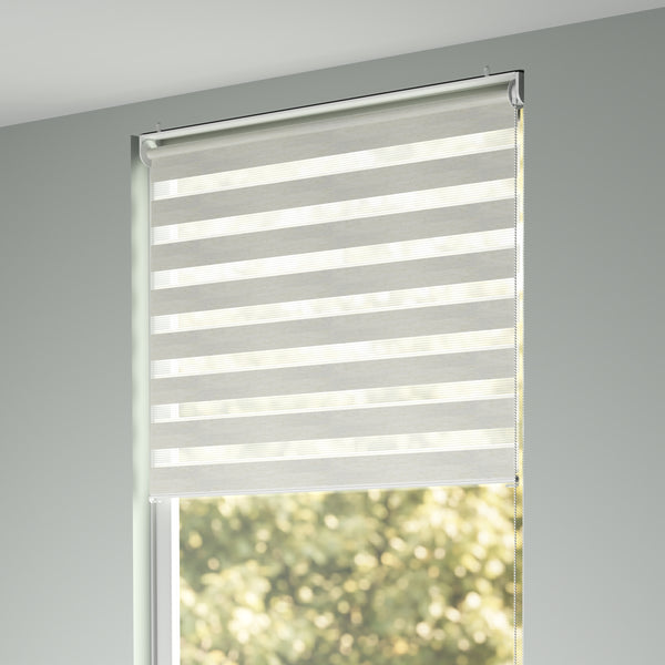 Doppelrollo PUNE 120 x 160 cm weiss