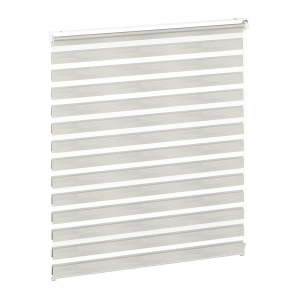 Doppelrollo PUNE 140 x 160 cm weiss