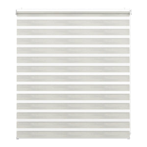 Doppelrollo PUNE 140 x 160 cm weiss